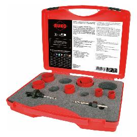 Lochsägen-Satz, variable Zahnung, HSS Bimetall Produktbild